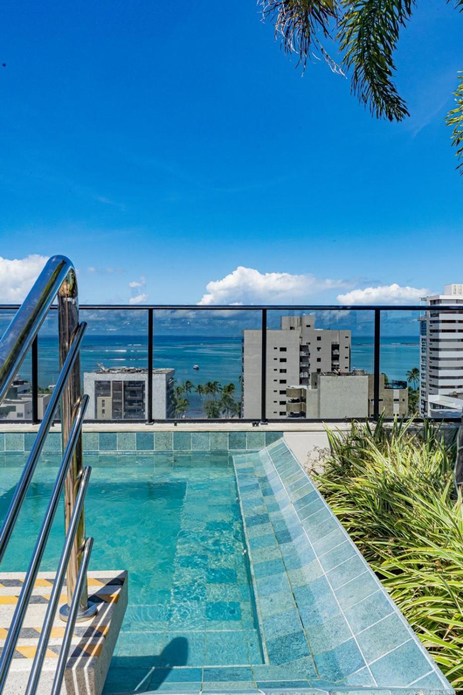 Apartmán Joia De Maceio, Apenas 3 Minutos Do Mar Exteriér fotografie